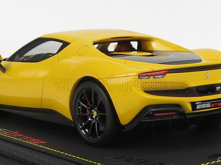 Ferrari 296 GTB Hybrid 830HP V6 2021 1:18 BBR Models GIALLO MODENA - YELLOW