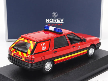 Renault R21 Nevada SW Station Wagon Sapeurs Pompiers 1991 1:43 Norev červená