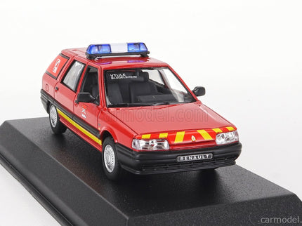 Renault R21 Nevada SW Station Wagon Sapeurs Pompiers 1991 1:43 Norev červená