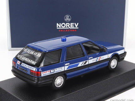 Renault R21 Nevada SW Station Wagon Gendarmerie 1989 1:43 Norev modrá