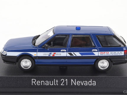 Renault R21 Nevada SW Station Wagon Gendarmerie 1989 1:43 Norev modrá