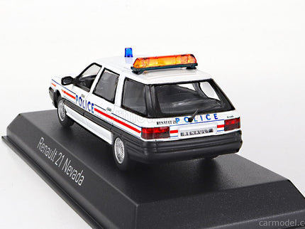 Renault R21 Nevada SW Station Wagon Police Nationale 1989 1:43 Norev červená