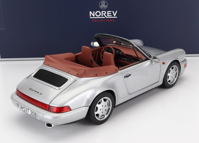 PORSCHE | 911 964 CARRERA 2 CABRIOLET 1990 | SILVER