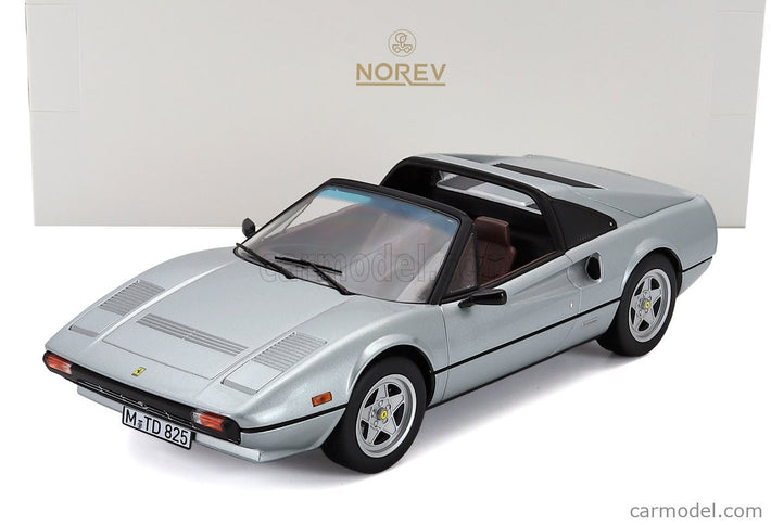 Ferrari 308 GTS 1982 1:18 Norev strieborná