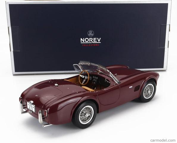 Ac Cobra Cobra 289 Spider 1963 1:18 Norev červená