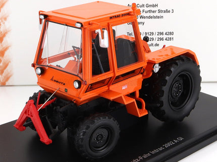 DEUTZ | INTRAC 2002 A GI TRACTOR GERMANY 1972 | ORANGE