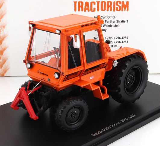 DEUTZ | INTRAC 2002 A GI TRACTOR GERMANY 1972 | ORANGE