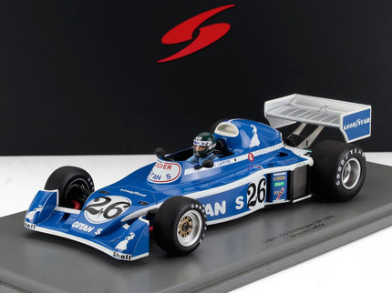 LIGIER | JS5 N 26 3rd BELGIUM GP 1976 JACQUES LAFFITE | BLUE WHITE