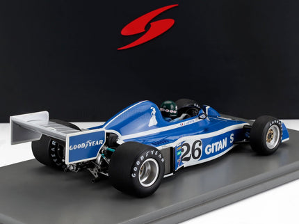 LIGIER | JS5 N 26 3rd BELGIUM GP 1976 JACQUES LAFFITE | BLUE WHITE