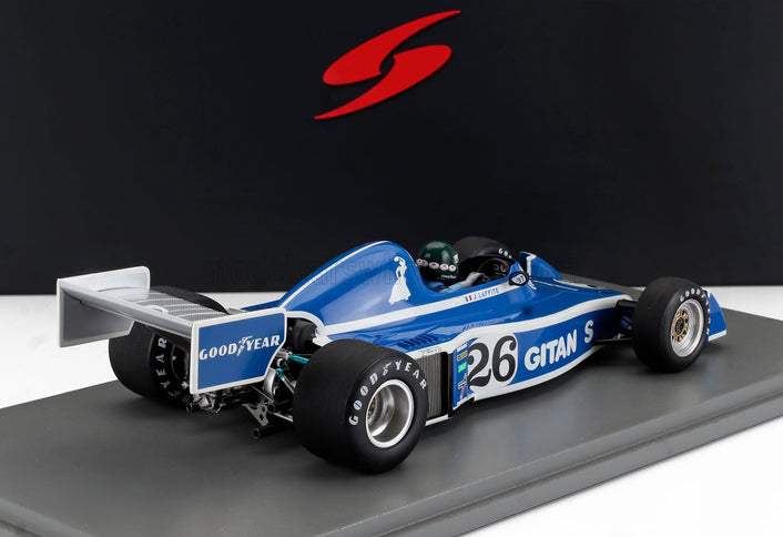 LIGIER | JS5 N 26 3rd BELGIUM GP 1976 JACQUES LAFFITE | BLUE WHITE