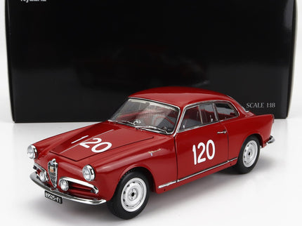 ALFA ROMEO | GIULIETTA SV SPRINT VELOCE N 120 MILLE MIGLIA 1956 G.BECUCCI - P.CAZZATO | RED