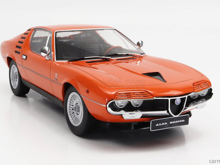 ALFA ROMEO Montreal 1970 - Black Interior 1:18 KK Scale oranžová