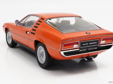 ALFA ROMEO Montreal 1970 - Black Interior 1:18 KK Scale oranžová