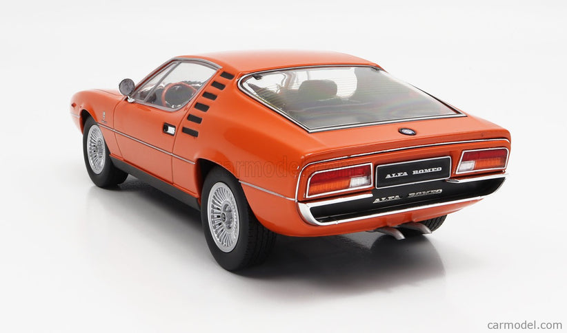 ALFA ROMEO Montreal 1970 - Black Interior 1:18 KK Scale oranžová