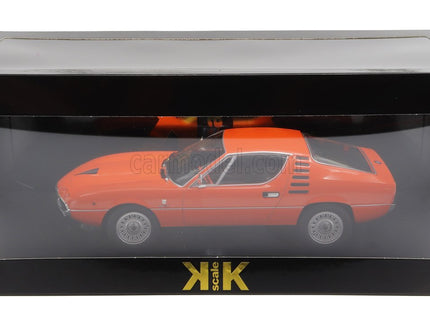 ALFA ROMEO Montreal 1970 - Black Interior 1:18 KK Scale oranžová