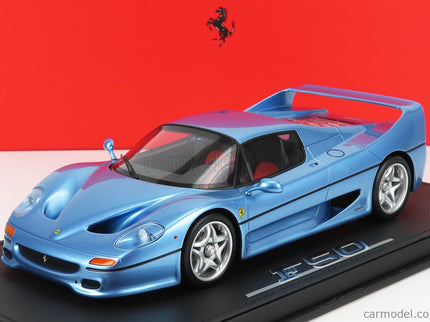 Ferrari F50 Coupe 1995 1:18 BBR Models svetlomodrá California - svetlomodrá metalická