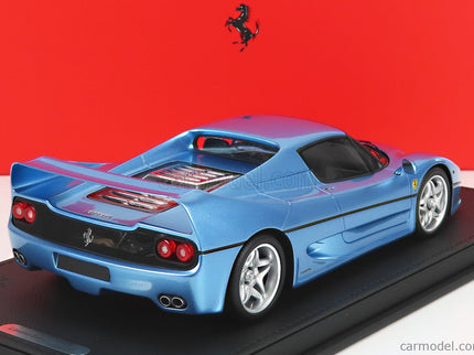 Ferrari F50 Coupe 1995 1:18 BBR Models svetlomodrá California - svetlomodrá metalická