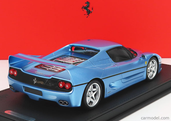 Ferrari F50 Coupe 1995 1:18 BBR Models svetlomodrá California - svetlomodrá metalická