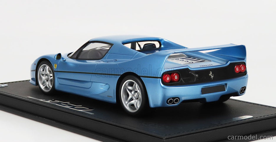 Ferrari F50 Coupe 1995 1:18 BBR Models svetlomodrá California - svetlomodrá metalická