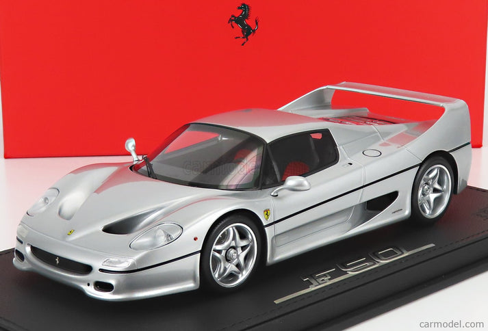 Ferrari F50 Coupe 1995 1:18 BBR Models strieborná Nurburgring - strieborná