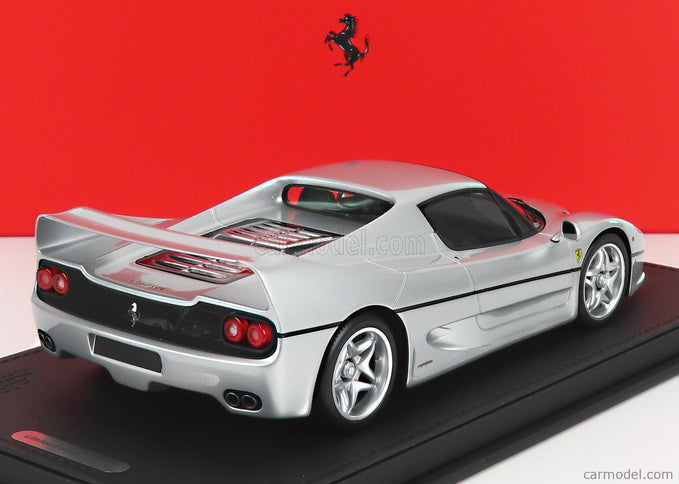 Ferrari F50 Coupe 1995 1:18 BBR Models strieborná Nurburgring - strieborná