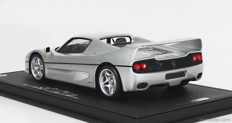 Ferrari F50 Coupe 1995 1:18 BBR Models strieborná Nurburgring - strieborná