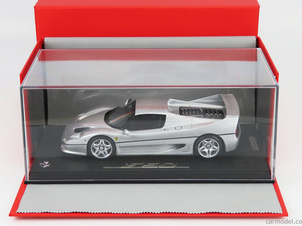 Ferrari F50 Coupe 1995 1:18 BBR Models strieborná Nurburgring - strieborná