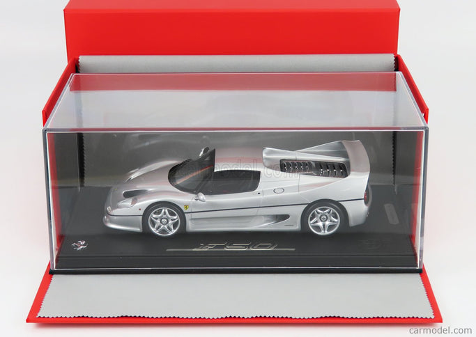 Ferrari F50 Coupe 1995 1:18 BBR Models strieborná Nurburgring - strieborná