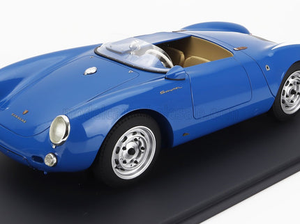 PORSCHE | 550A SPIDER 1954 - CON VETRINA - WITH SHOWCASE | BLUE
