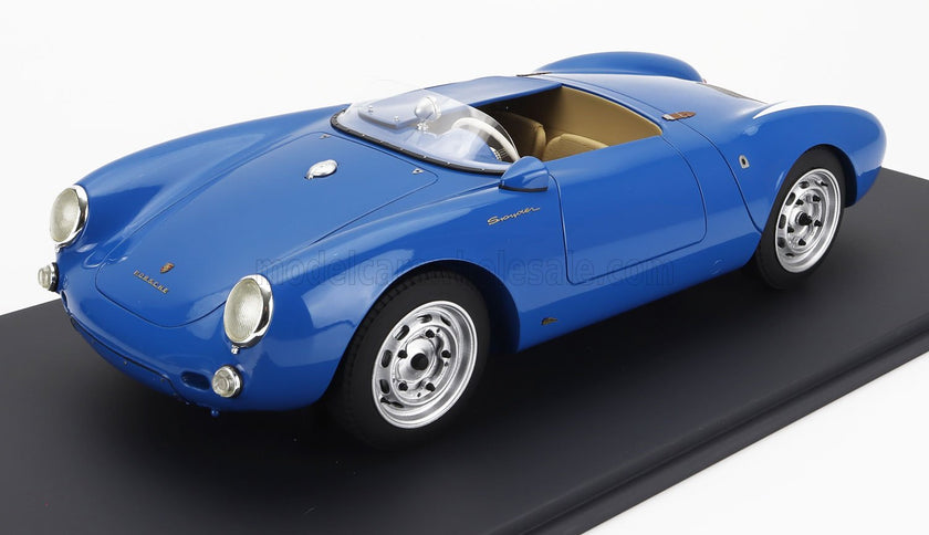 PORSCHE | 550A SPIDER 1954 - CON VETRINA - WITH SHOWCASE | BLUE