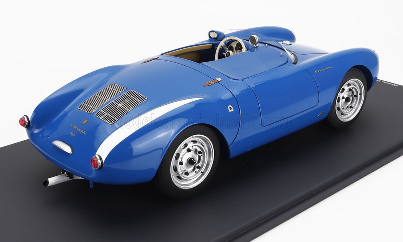PORSCHE | 550A SPIDER 1954 - CON VETRINA - WITH SHOWCASE | BLUE