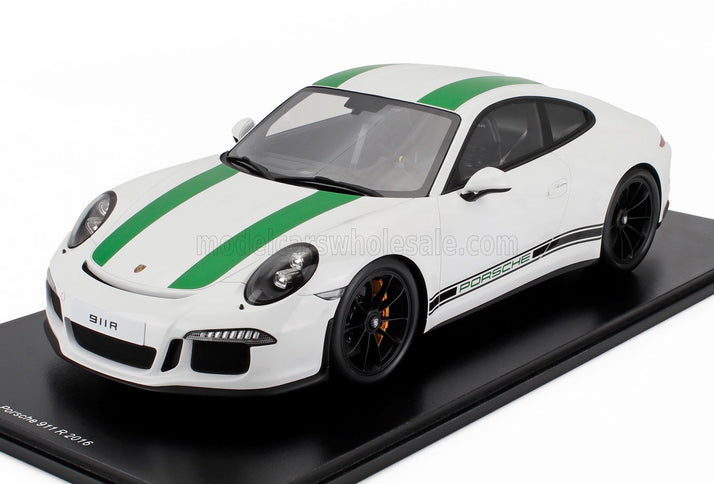 PORSCHE | 911 991 R COUPE 2016 | WHITE GREEN
