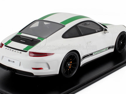PORSCHE | 911 991 R COUPE 2016 | WHITE GREEN