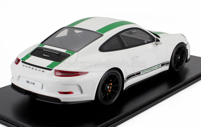 PORSCHE | 911 991 R COUPE 2016 | WHITE GREEN