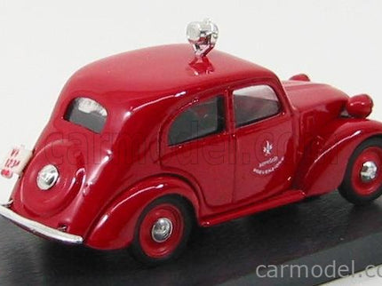 Fiat 508C 1100 Berlina Vigili Del Fuoco 1937 - Hasičské Auto - Fire Men Feuerwehr 1:43 Brumm červená