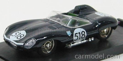 Jaguar D-Type N°518 Mille Miglia 1957 1:43 Brumm modrá