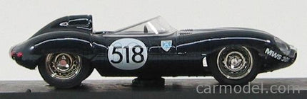 Jaguar D-Type N°518 Mille Miglia 1957 1:43 Brumm modrá