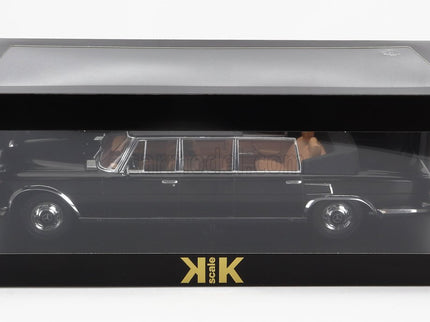 Mercedes Benz S-Class 600 Pullman (W100) Landaulet Semiconvertible 1964 1:18 KK Scale čierna