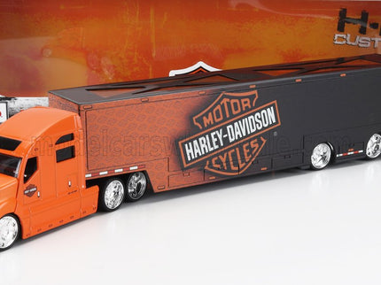 TRUCK | H-D HAULERS TRUCK HARLEY DAVIDSON CAR TRANSPORTER 2021 | ORANGE BLACK