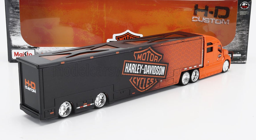 TRUCK | H-D HAULERS TRUCK HARLEY DAVIDSON CAR TRANSPORTER 2021 | ORANGE BLACK