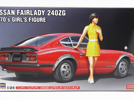 NISSAN | FAIRLADY 240ZG COUPE WITH 70s GIRL FIGURE 1972 | /