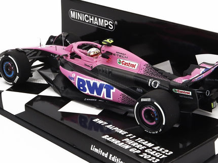 ALPINE | F1  A523 TEAM BWT ALPINE N 10 SEASON 2023 PIERRE GASLY | BLUE PINK