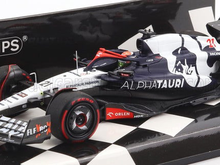 ALPHA TAURI | F1  AT04 TEAM ALPHA TAURI N 21 SEASON 2023 NYCK DE VRIES | BLUE WHITE