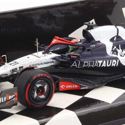 ALPHA TAURI | F1  AT04 TEAM ALPHA TAURI N 21 SEASON 2023 NYCK DE VRIES | BLUE WHITE