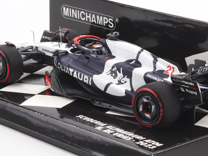 ALPHA TAURI | F1  AT04 TEAM ALPHA TAURI N 21 SEASON 2023 NYCK DE VRIES | BLUE WHITE