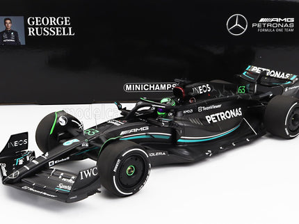 MERCEDES GP | F1 W14 TEAM MERCEDES-AMG PETRONAS FORMULA ONE N 63 SEASON 2023 GEORGE RUSSELL | MATT BLACK