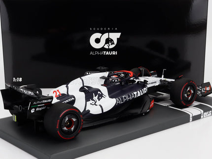 ALPHA TAURI | F1  AT04 TEAM ALPHA TAURI N 21 SEASON 2023 NYCK DE VRIES | BLUE WHITE