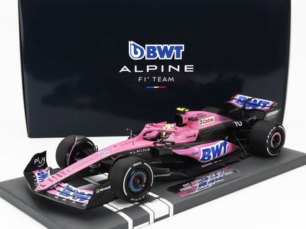 ALPINE | F1  A523 TEAM BWT ALPINE N 10 SEASON 2023 PIERRE GASLY | BLUE PINK