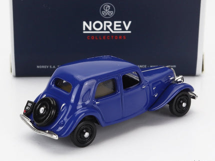 Citroen 11AL 1938 1:87 Norev Emeraude modrá