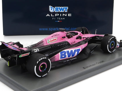 ALPINE | F1  A523 TEAM BWT ALPINE N 31 SEASON 2023 ESTEBAN OCON | PINK BLUE